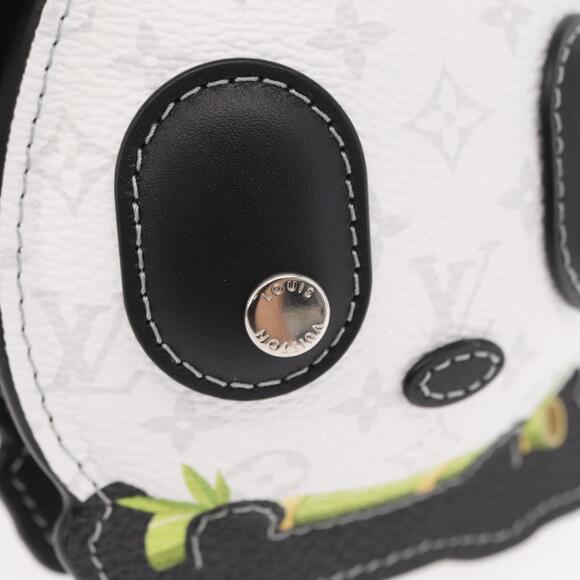 LOUIS VUITTON Monogram Bag Charm L Panda Charm White Black M03397 Auth 155958SM - Picture 9 of 16